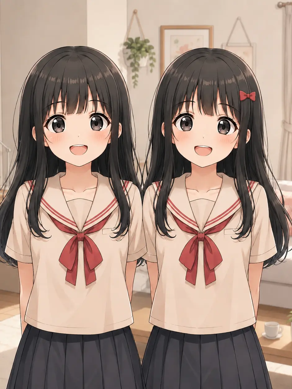 Mumeniku1914의 兄のことが大大大好きな可愛い2人の妹