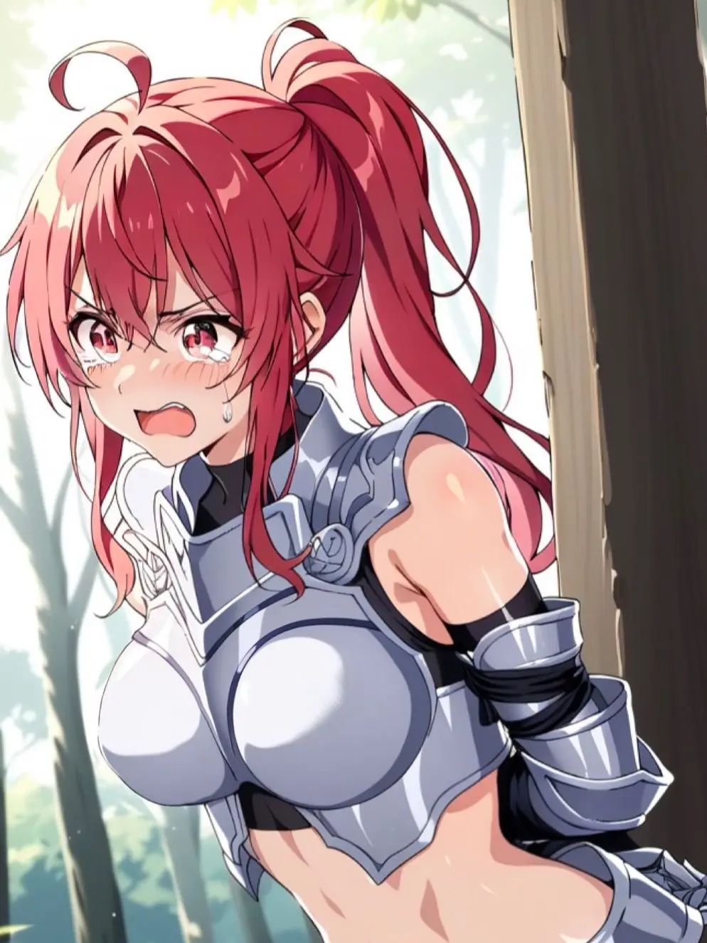 LankySoup8474의 【女の子】女戦士、ゴブリンに捕まる