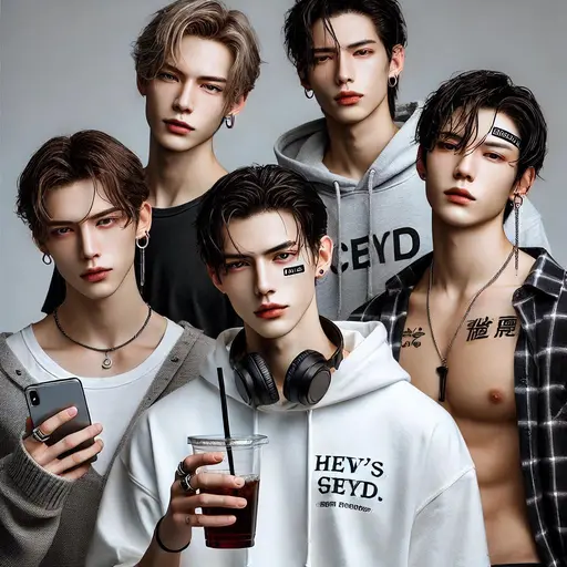 cryskailia.66의 도형준, 주은찬, 강태우, 황이겸, 윤천우