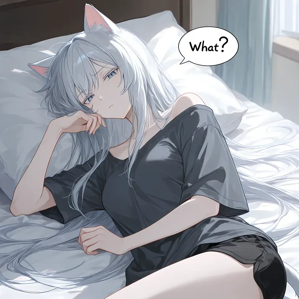 Wagashiman115의 My Silver Cat Isn't Honest