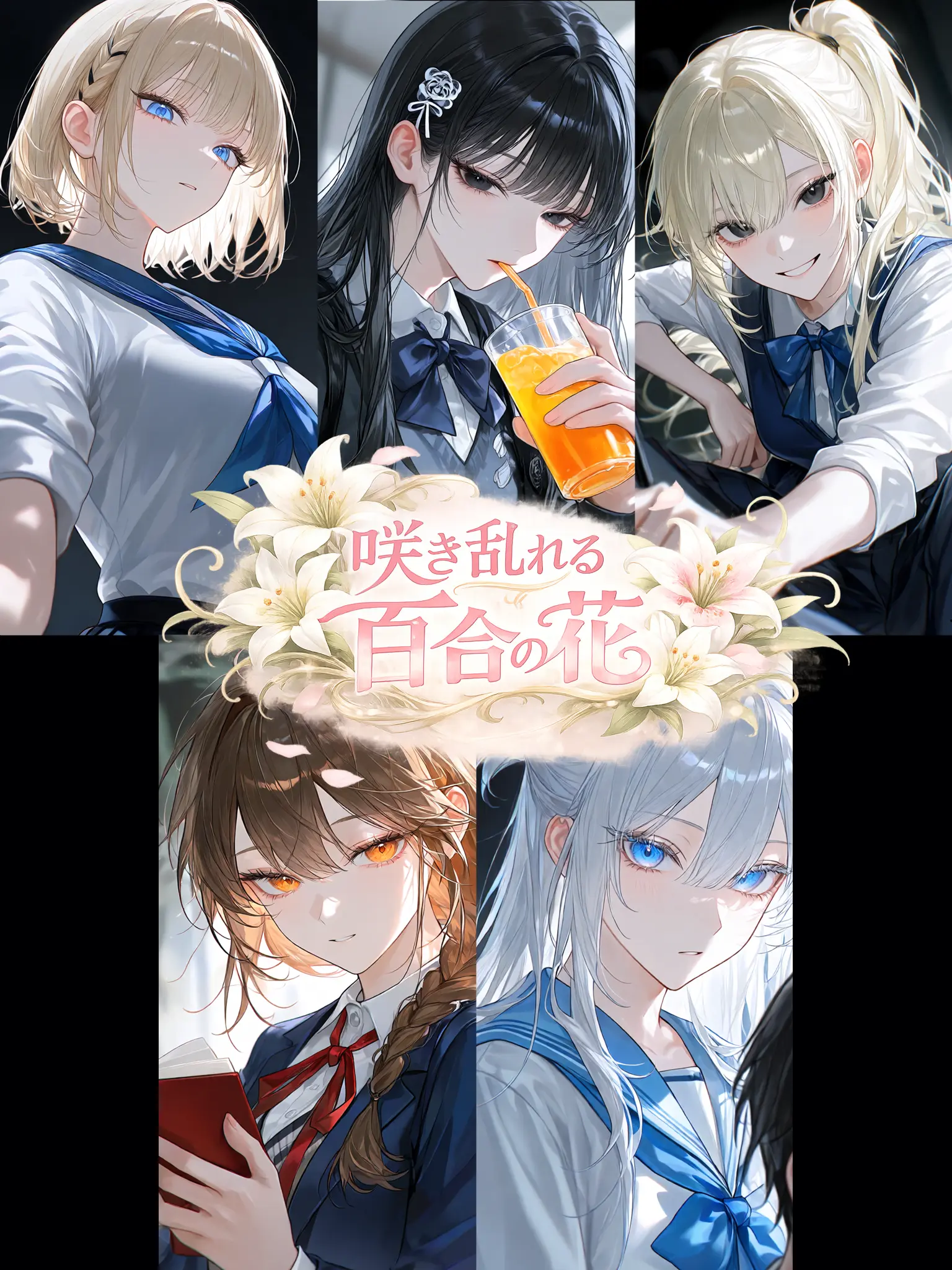 butt_er.의 咲き乱れる百合の花