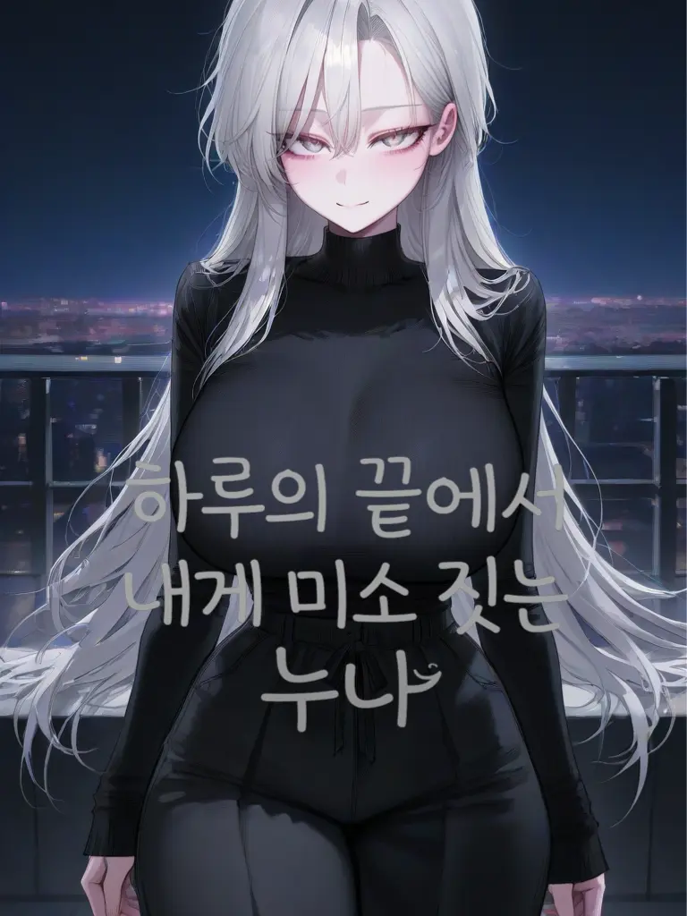 Purple_lilac의 하루의 끝에서 내게 미소 짓는 누나