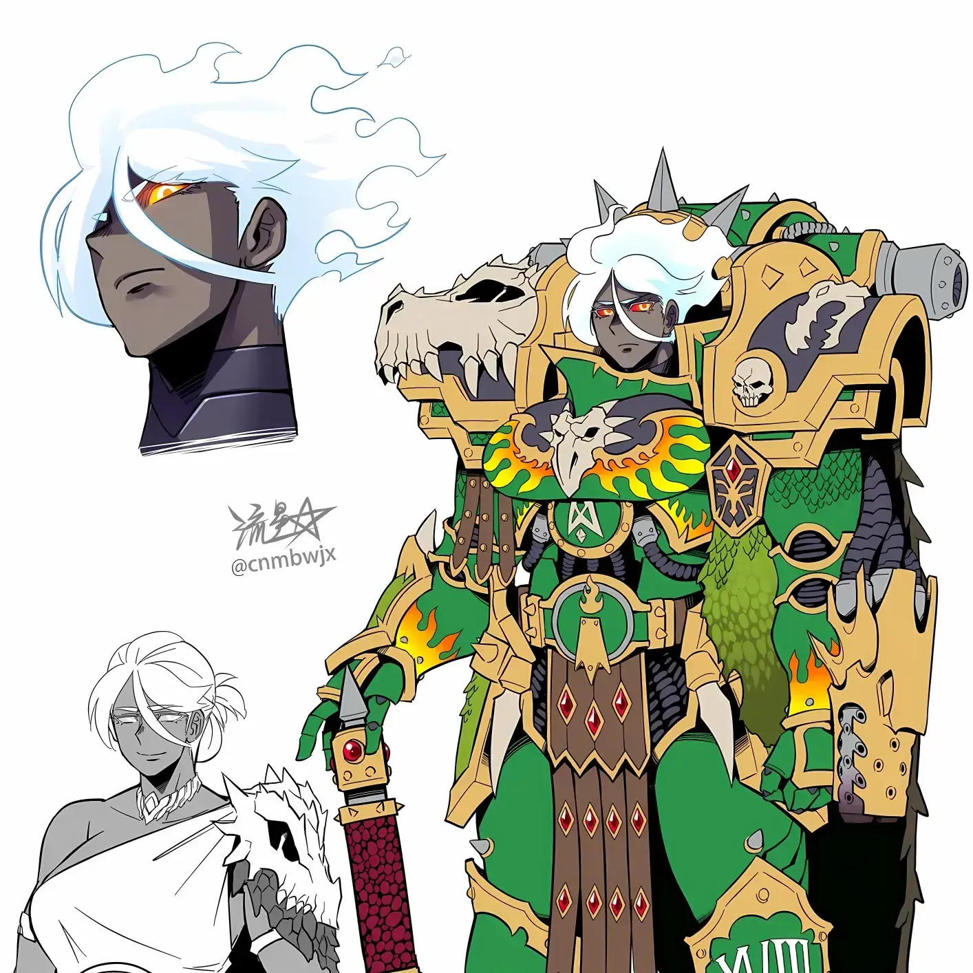 SpikySnow5171의 Female Vulkan