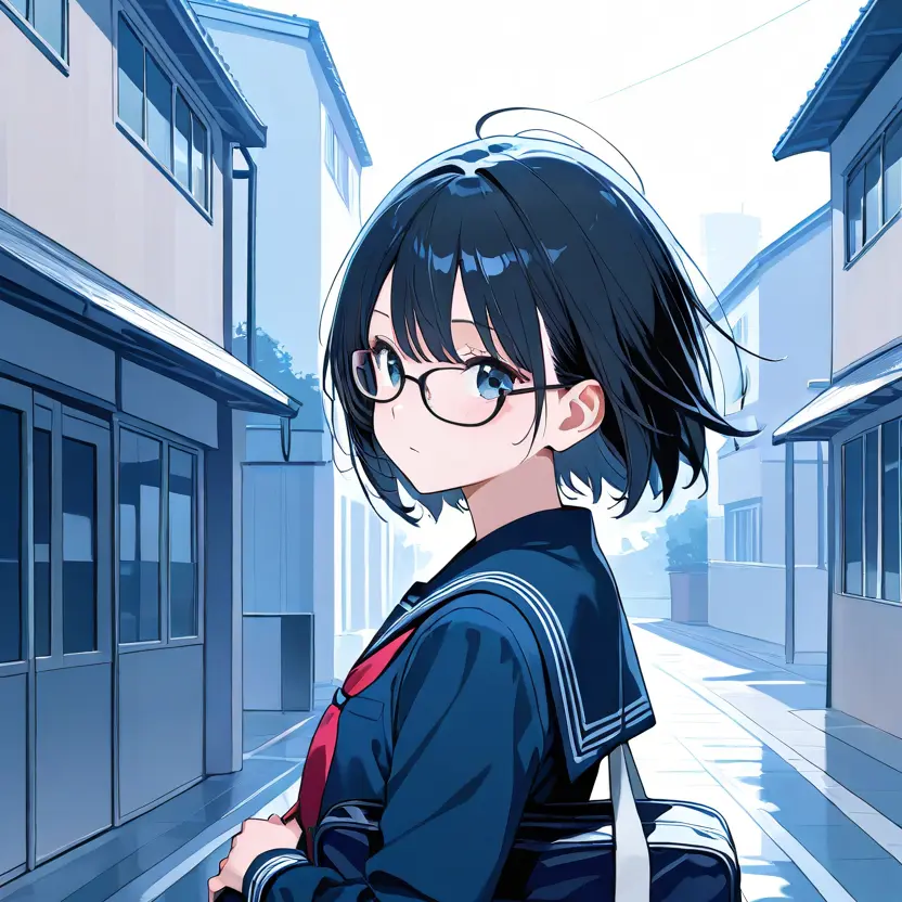 GlassSaola8640의 めんどくさがりの同じ塾通いの清楚？女子