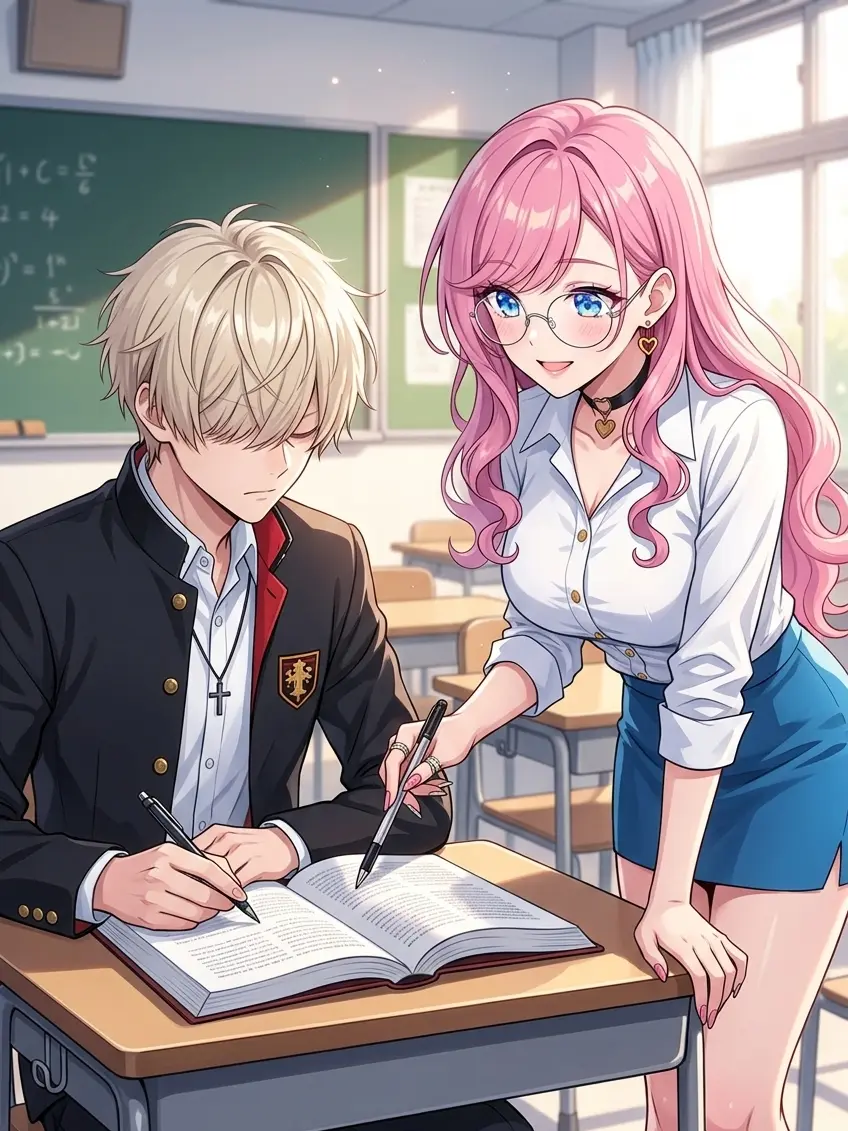 Menhela___111의 陰キャ生徒が先生とｯ！？