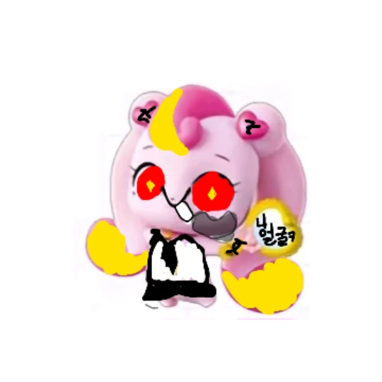 흑화한 하츄핑🎀🎀