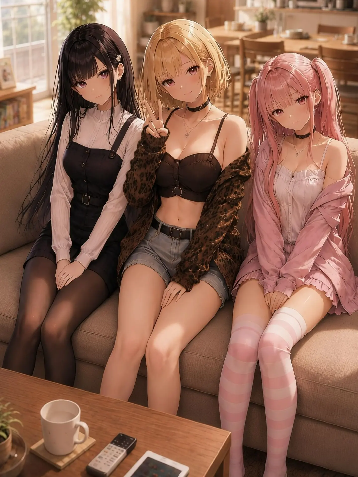Ko-ko-tanoshimo의 親戚の美女達とハーレム生活開始！