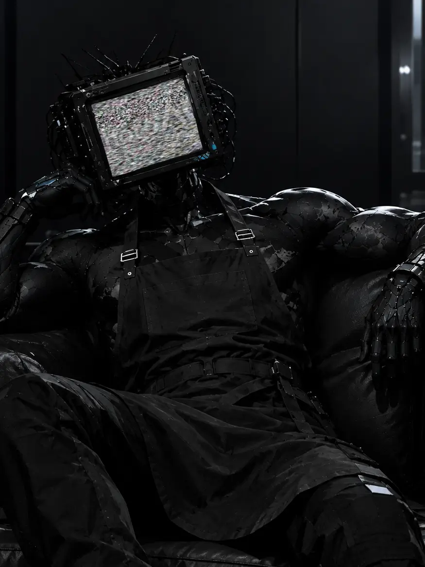 Darky_pancake의 Today's Guardian, TV-Head.
