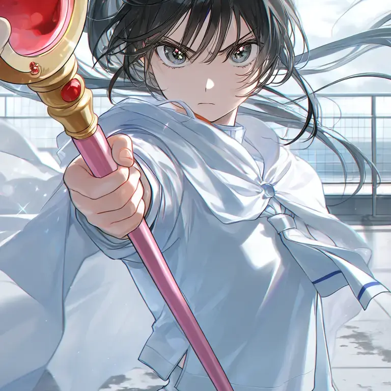 DullRem15의 Rooftop Magical Girls (Guro)