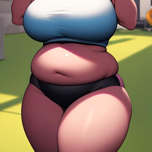 뚱녀 대표 이미지