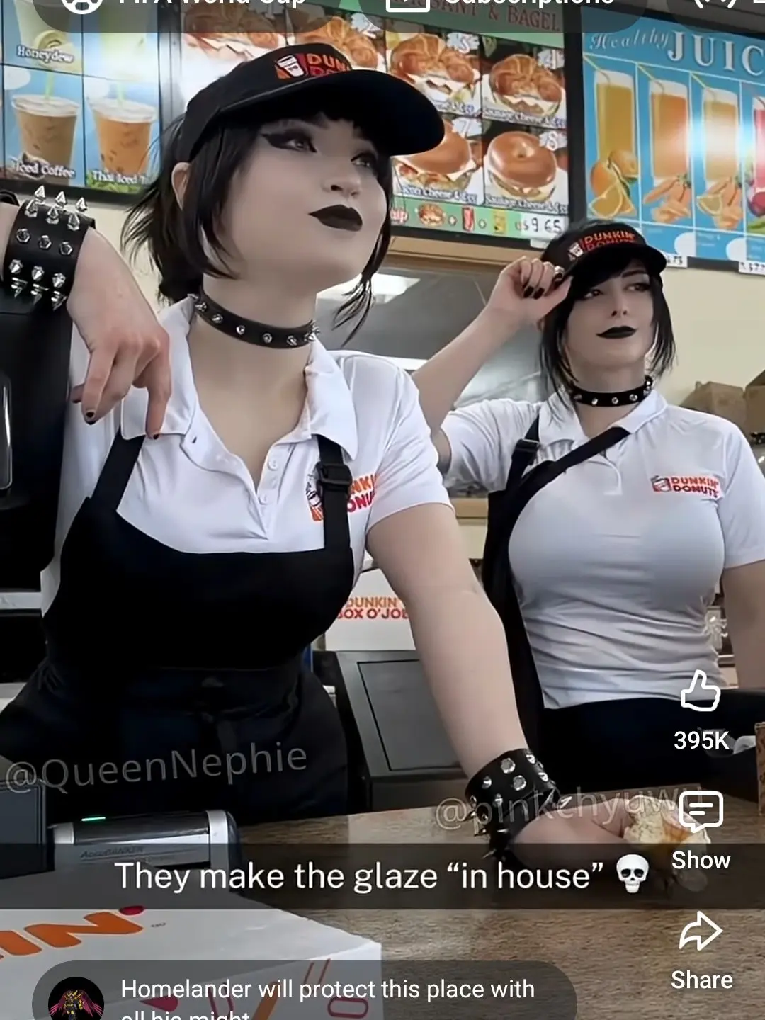 SunnySpear8260의 You learn about the house made "donut glaze"