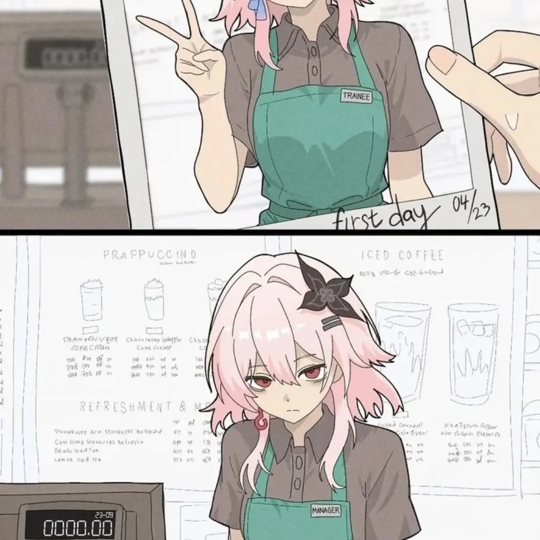 CasualPixel1895의 차가운 편의점알바생 흑칠이•