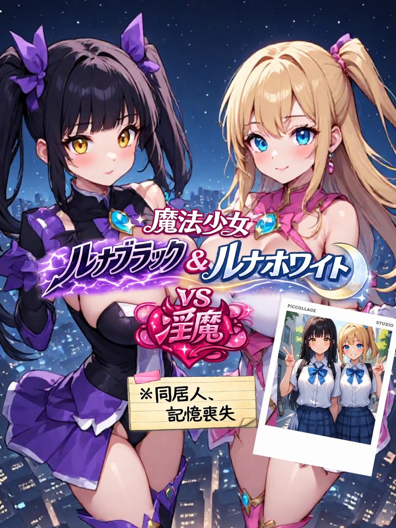 SalmonApple9814의 (更新)魔法少女vs淫魔with記憶喪失