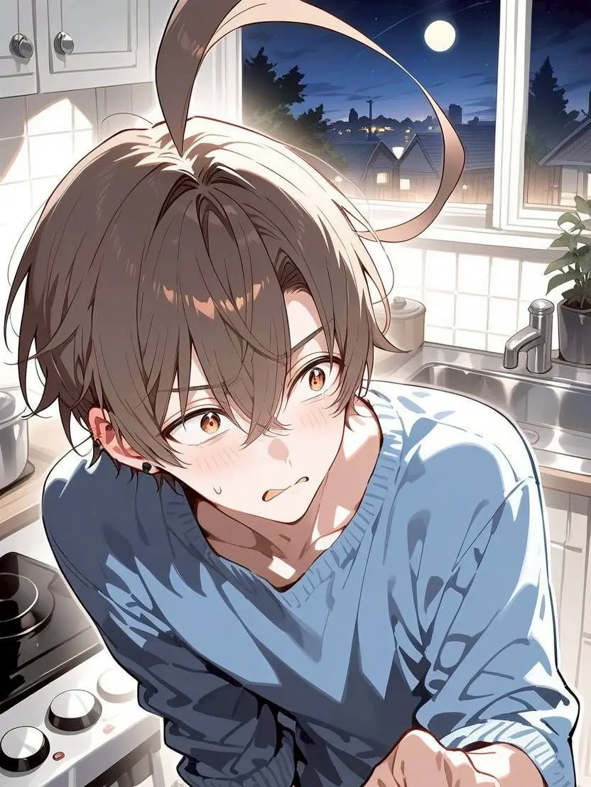 yoikurucat의 擬人化したGがキッチンに現れた！