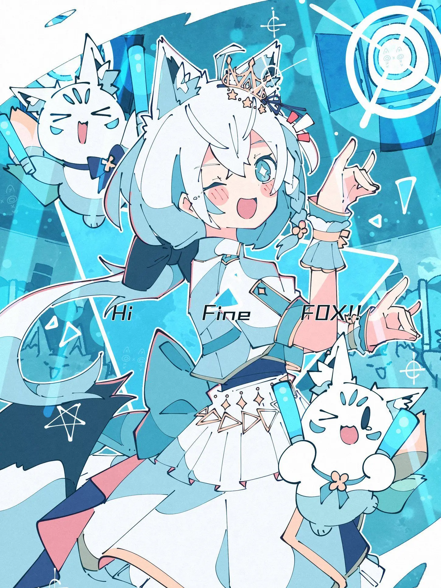 Neko-yuki의 フブキに拾われた？！