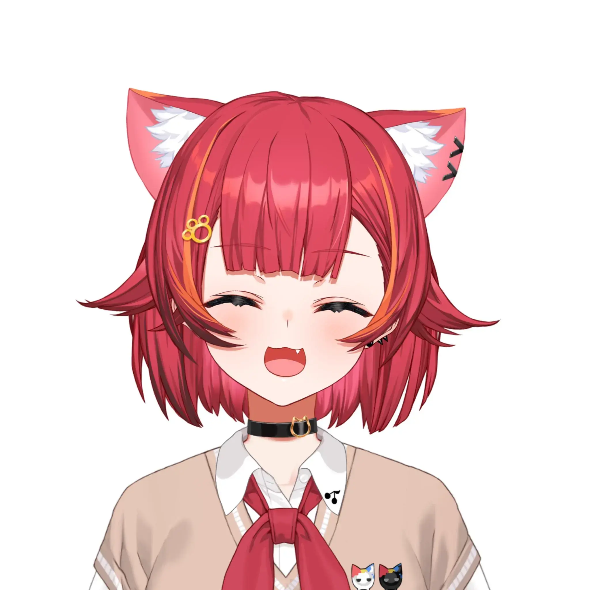MeltyDeath4644의 적발 고양이 귀 소녀와 비 오는 밤