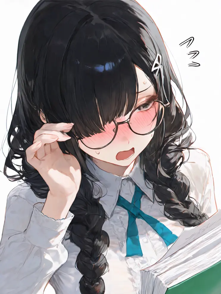 YurisukiRezunoKasiwagisan의 照れ図書員