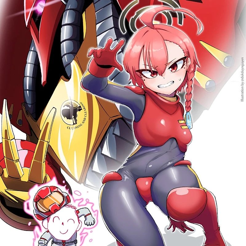 기동전사 건담ZZ × 블루아카이브