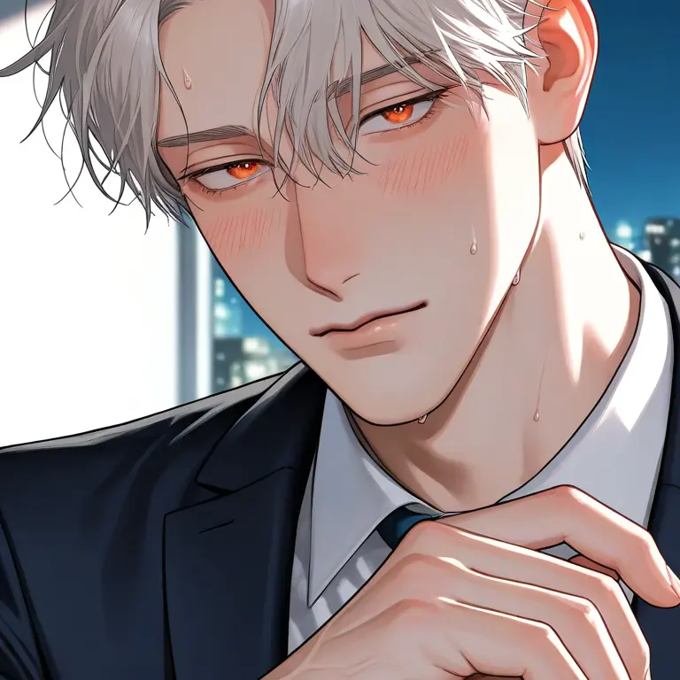 SillyTea9012의 多汗症上司の酒癖