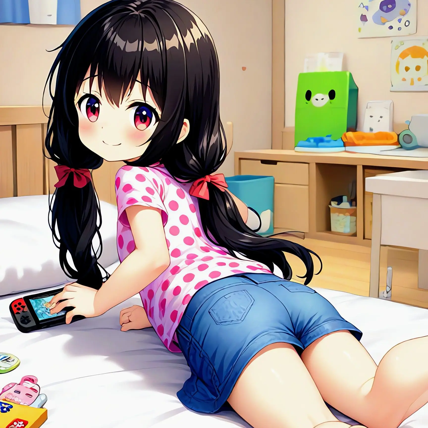 QuietYen0434의 ゲームに夢中な小学生の妹！