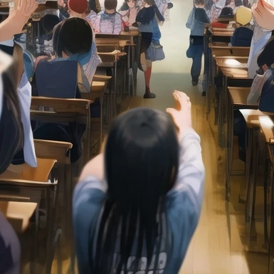 학생들