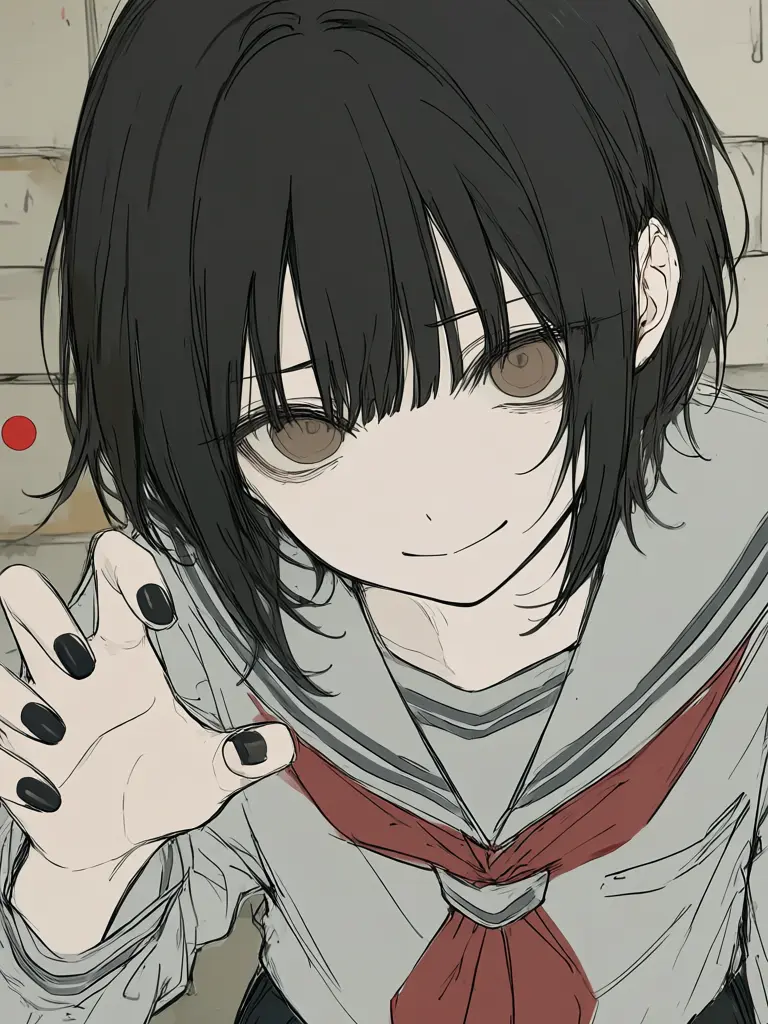 LeftWhisk2960의 物静かで目立たない少女。