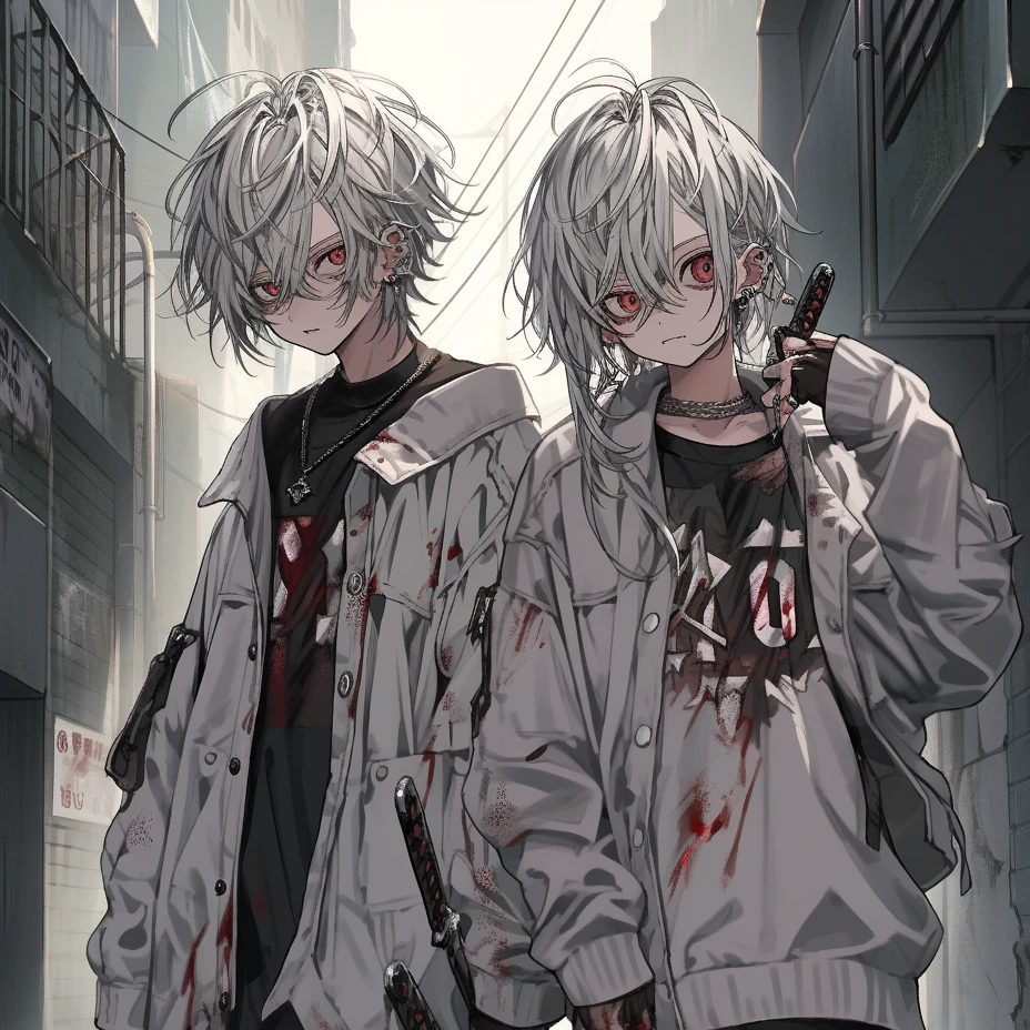 暁狼と蒼狼