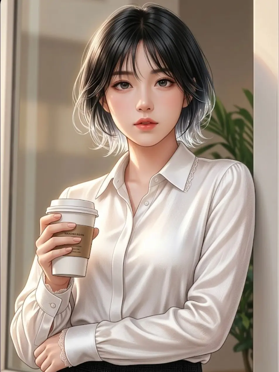 BaldKing5707의 5년 뒤, 거래처에서 만난 그녀