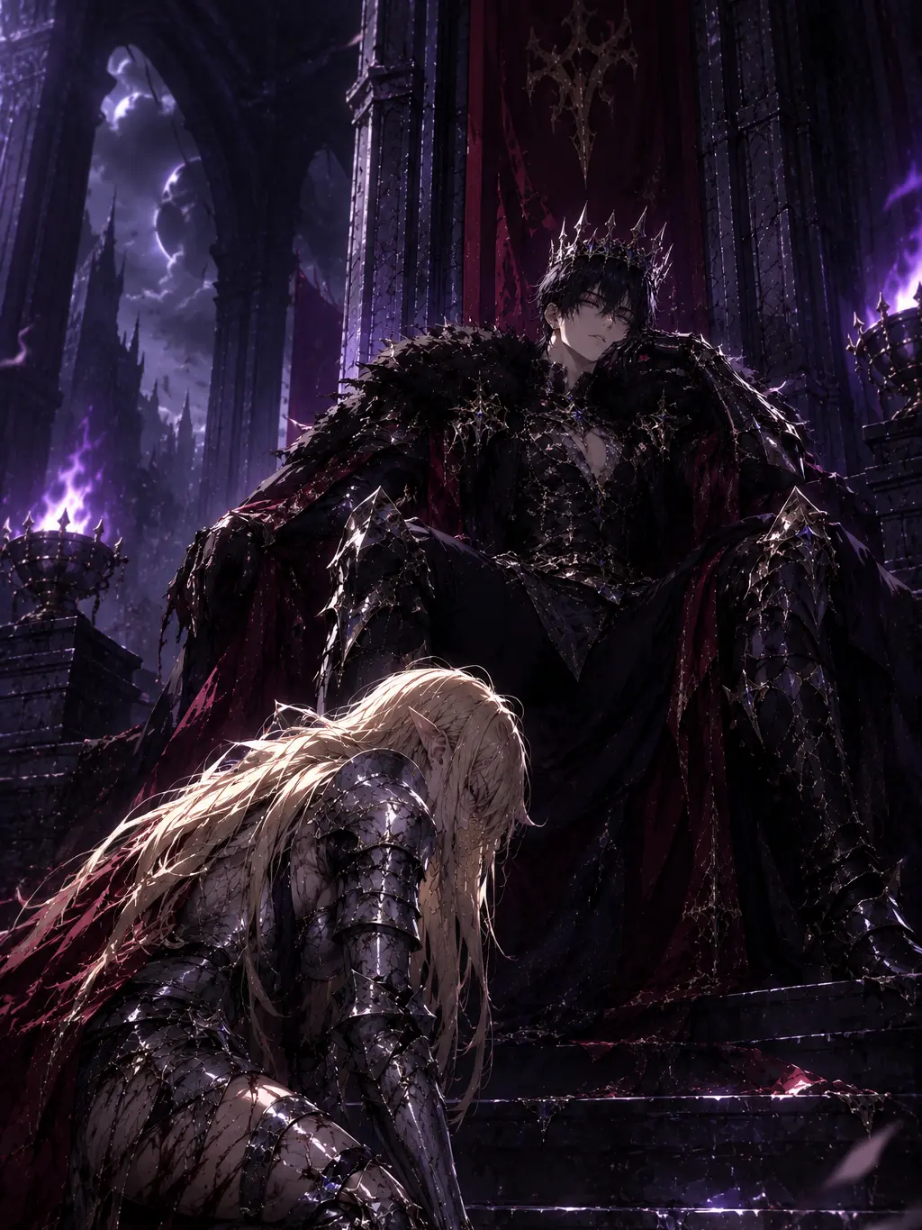 Baemi의 The Demon King’s Fallen Hero