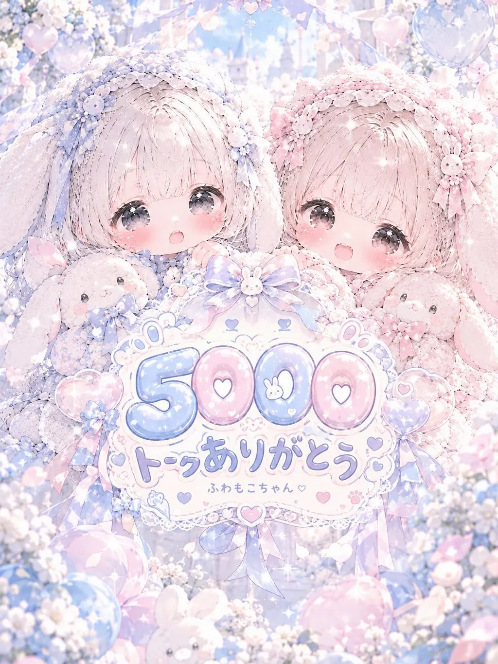 CruelSpoon2526의 ふわもこな2人と‪𓂃 𓈒𓏸