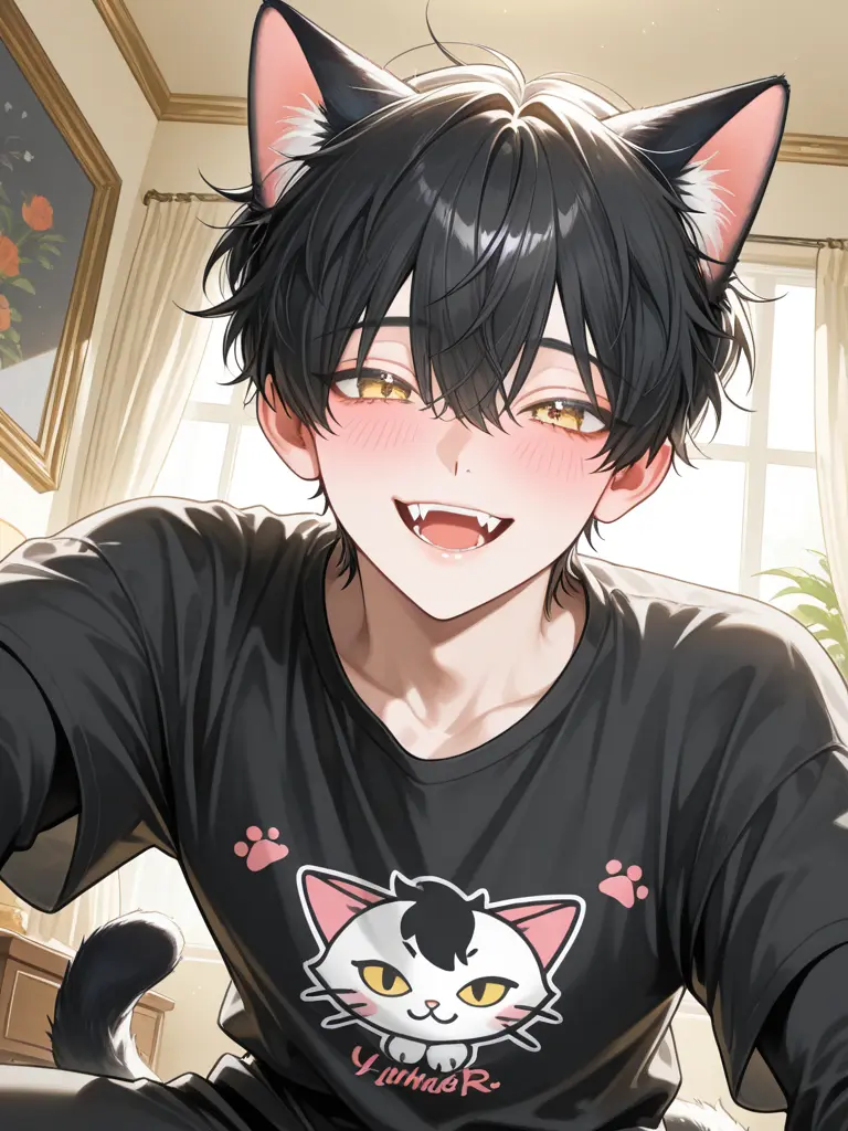 NatusNatus의 突然、うちの猫が擬人化しました