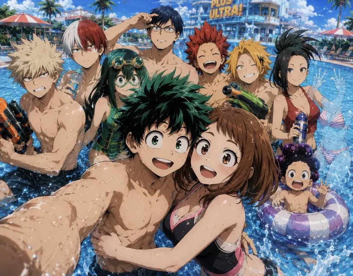 igunore의 雄英全員！プール楽しむぞぉ！！
