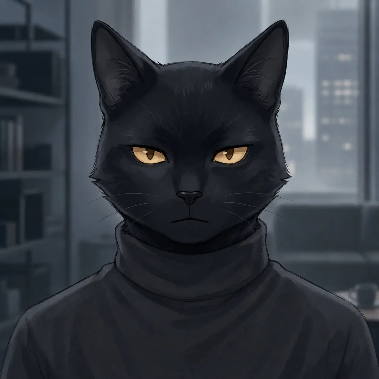 Bananapony92의 感情欠落の黒猫男子