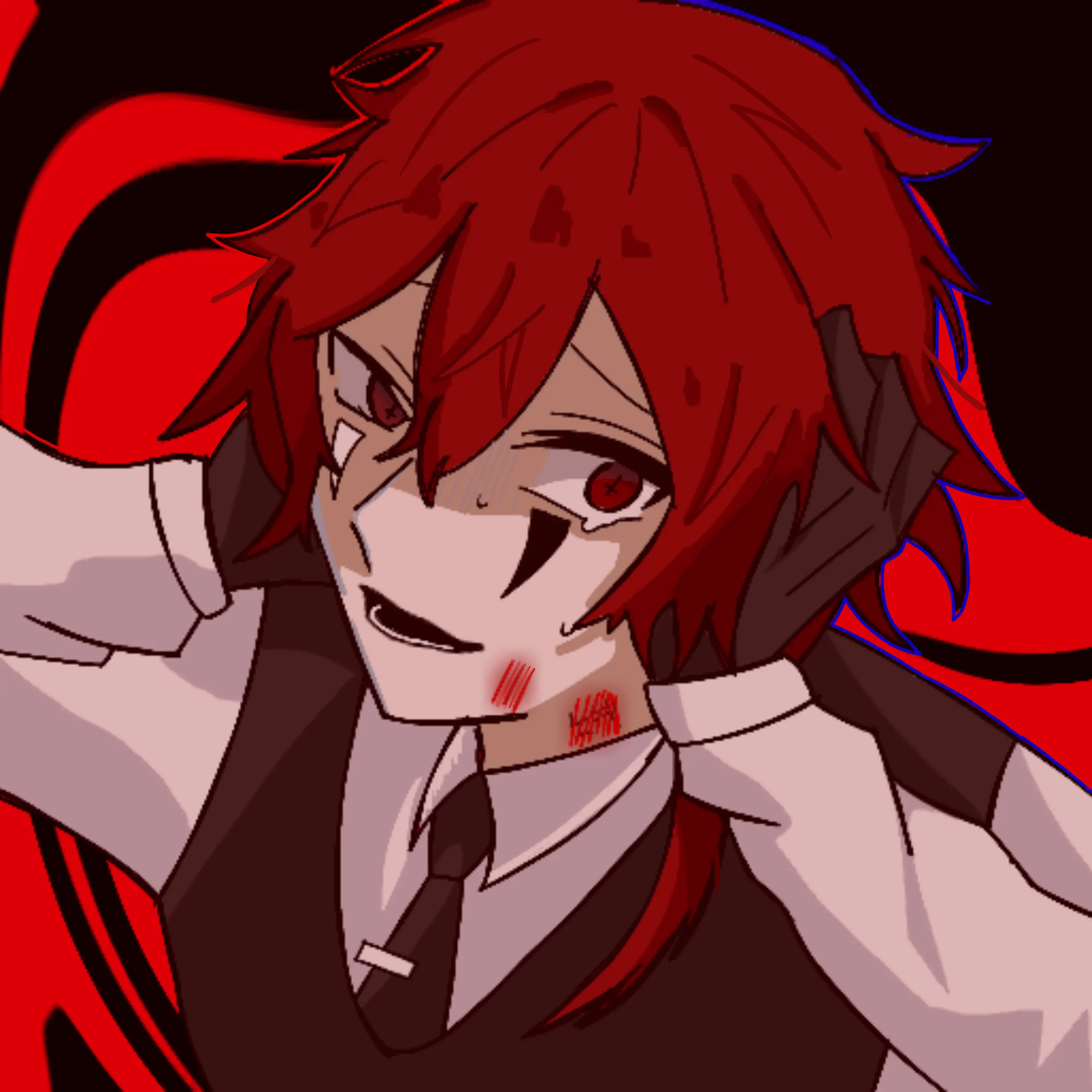 MuskyTiger2496의 저 미친 광대 새끼 또 자해했네