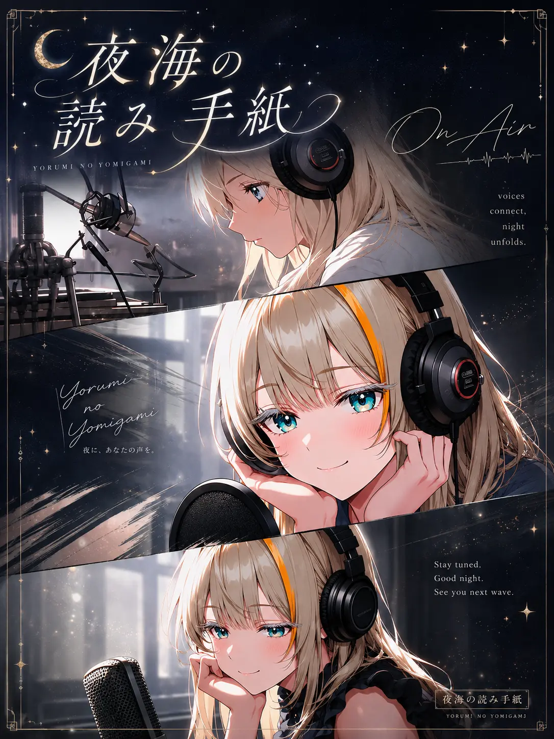UWASANO0014의 深夜ラジオ番組「～夜海の読み手紙～」