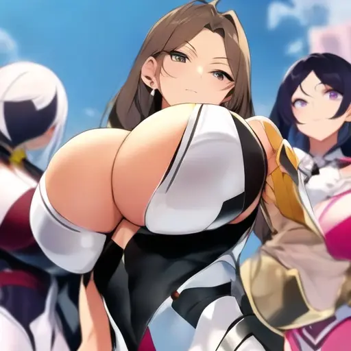 GaudyGraph8433의 超爆乳ヒーロー達と超爆乳女性怪人達