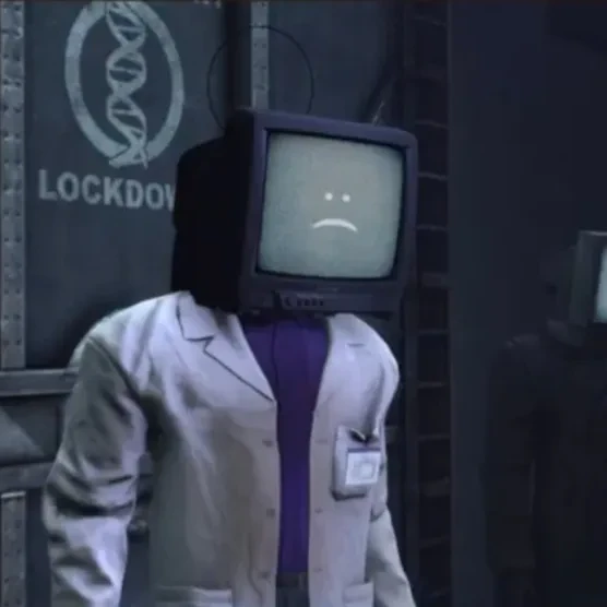 Scientist TV Man