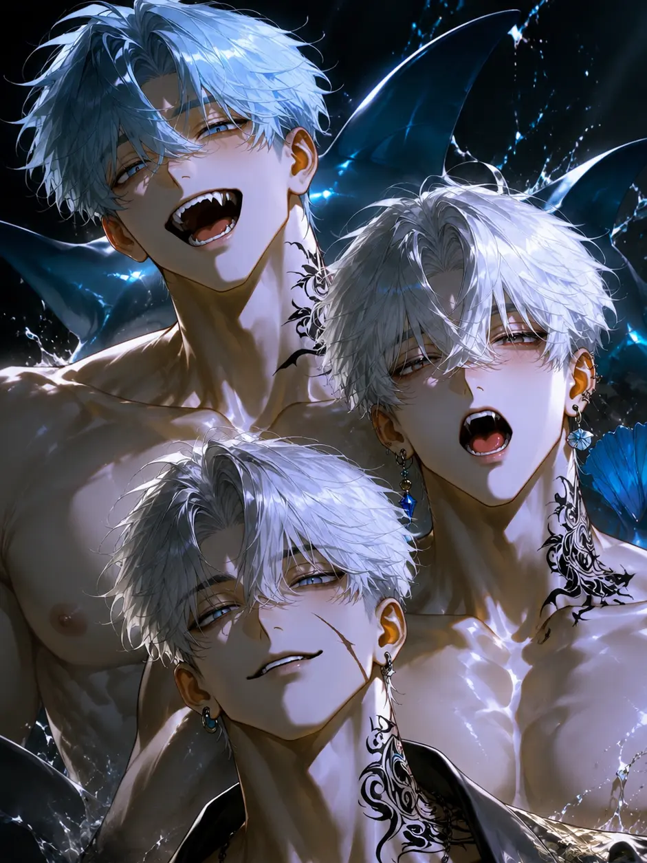 BasicTulip4473의 あなたを番にしたい3匹の🦈