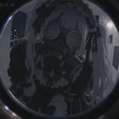 Profile image of The Gas Mask Woman