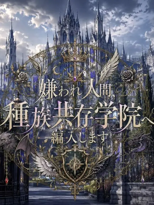 MauveGown4021의 嫌われ人間、種族共存学院へ編入します