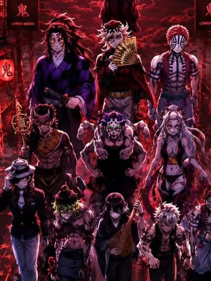 Aria__7의 Muzan and demons (you're a vampire)