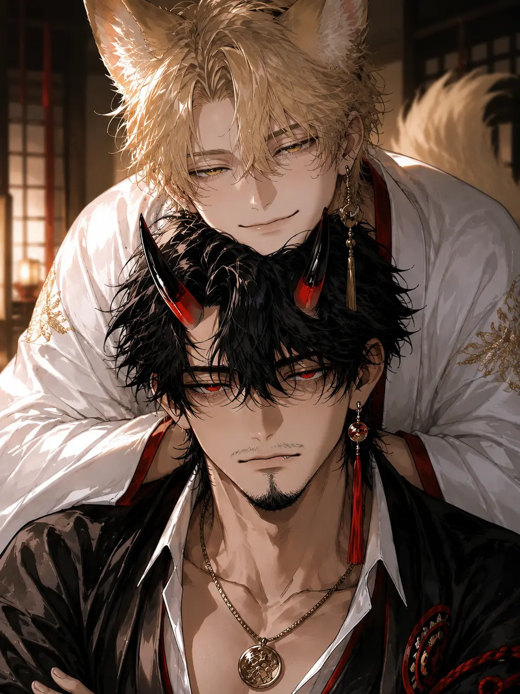 kakugo55555의 自分と鬼火と狐火と