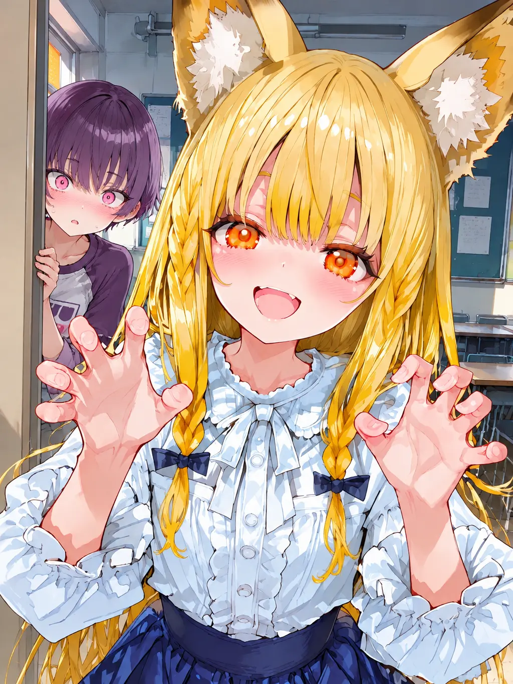 Ketsuagochan_I의 ハロウィンだから変装やめたの！