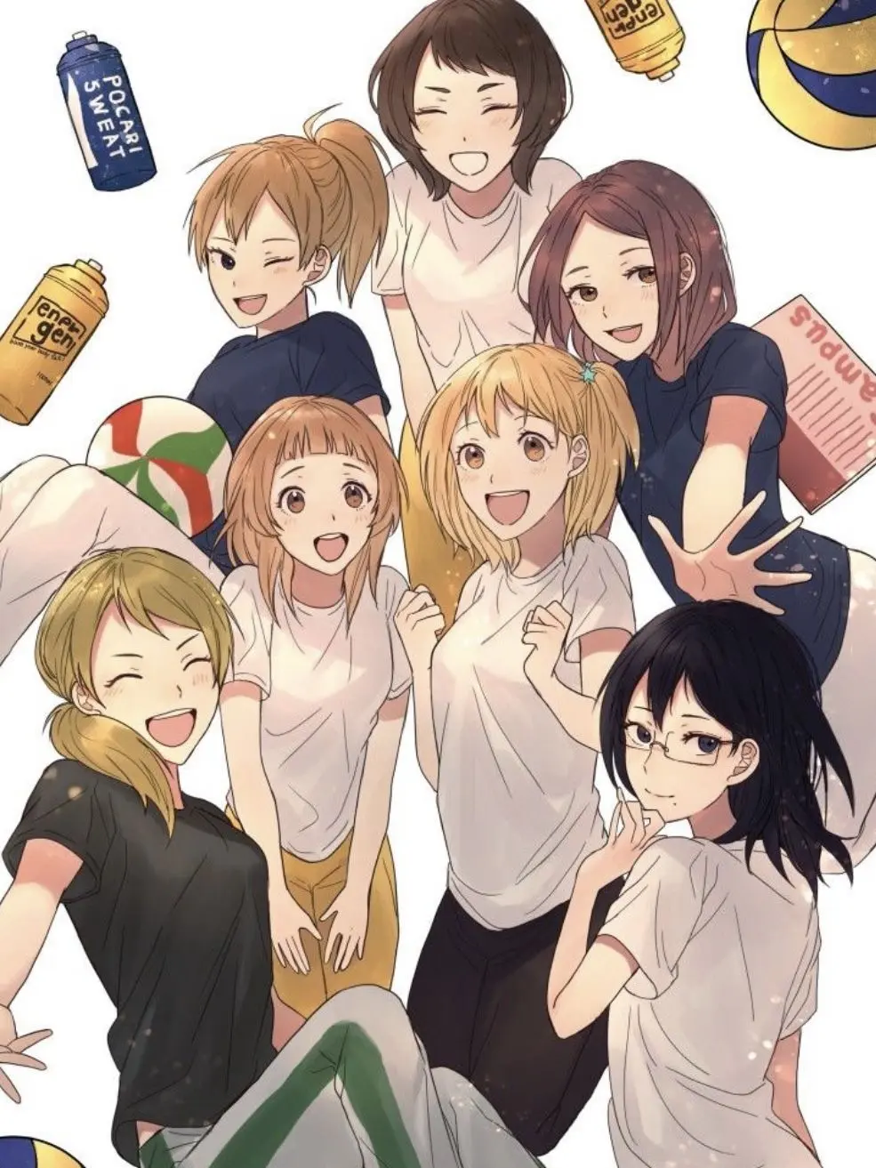 mo_12.27xxx의 Haikyuu Girls' Love Talk ♡