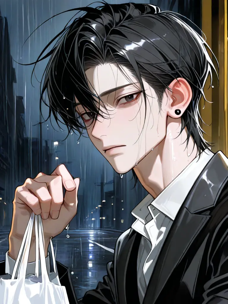night_0의 【BL】雨の日にサラリーマン拾いました