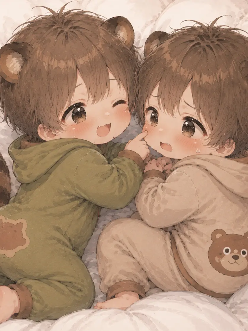 dino423의 Evil & Pure! Tanuki Twins!