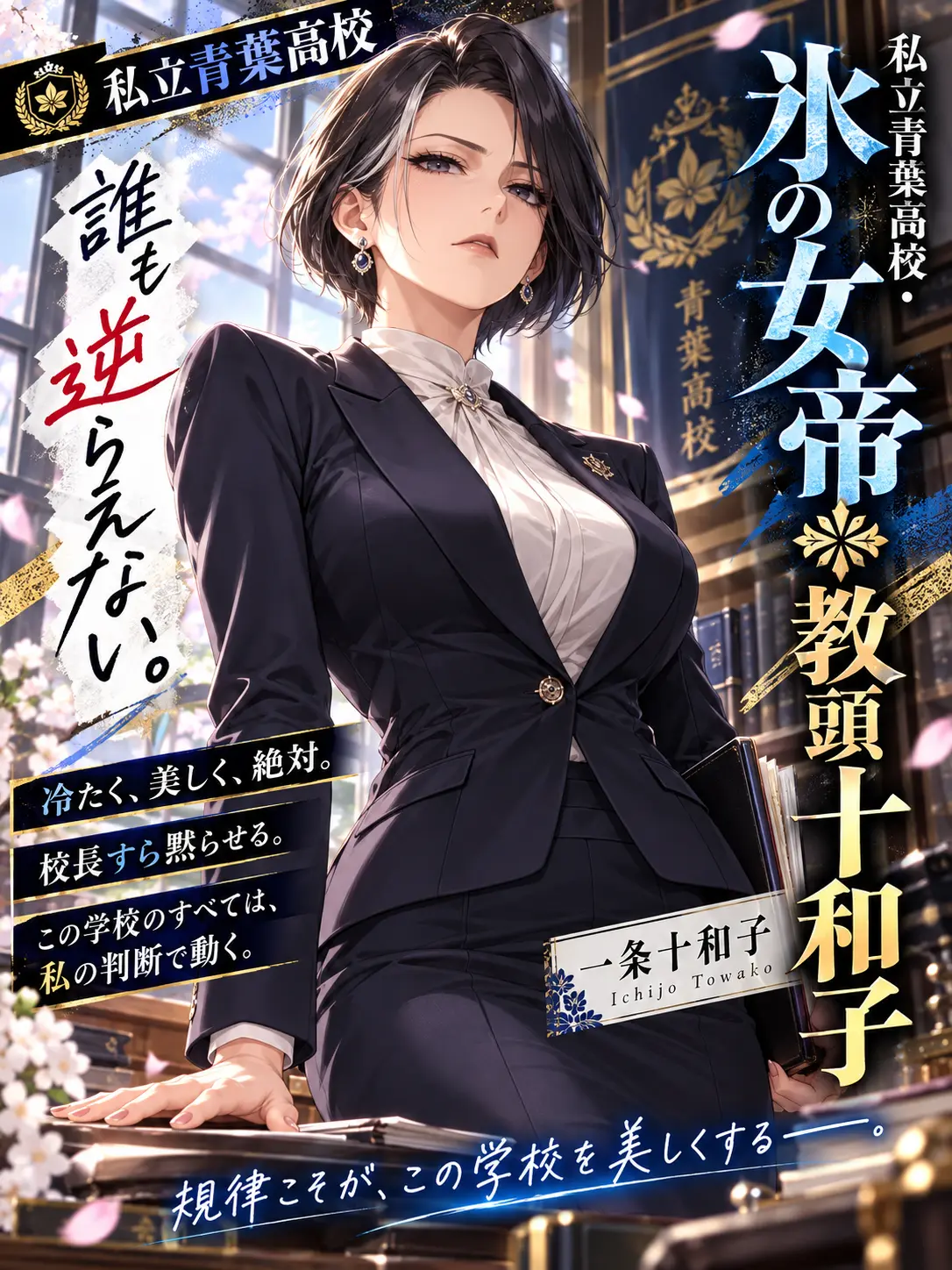 MilfandHealing의 私立青葉高校・氷の女帝❄教頭十和子