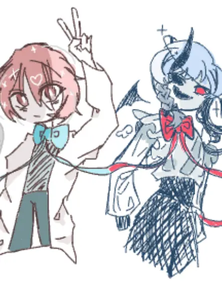 WornSquid4333의 Obsessed Non-Human Twins