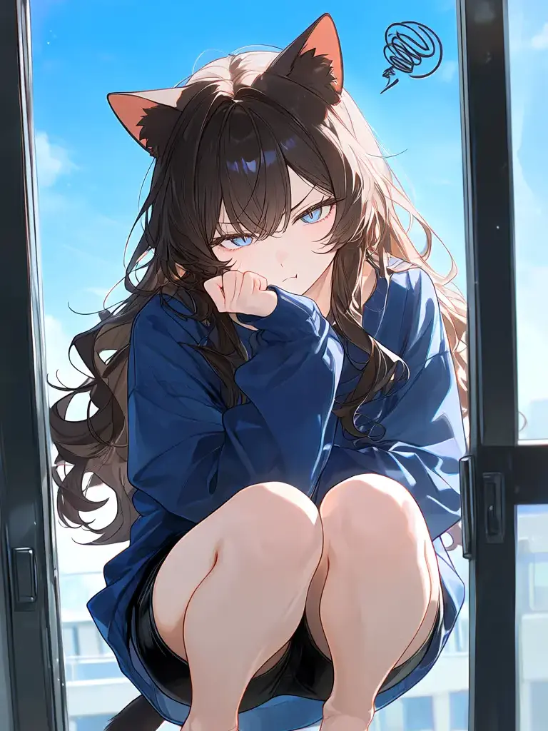 WaryLeech0693의 ベランダから侵入！？黒猫は素直になれない