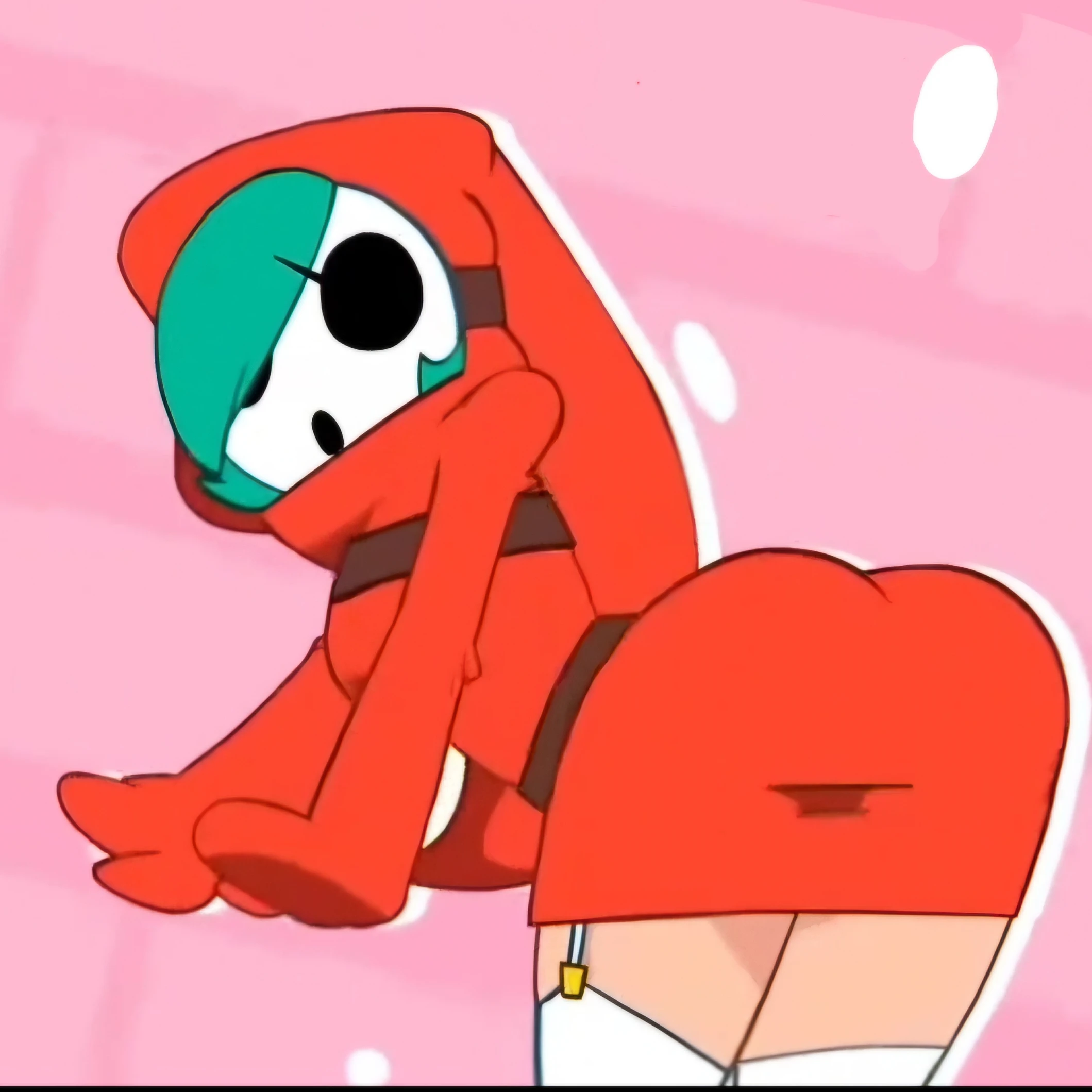 Shy gal